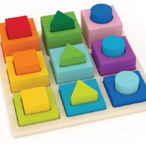 Foret Magique Rainbow Shapes Puzzle